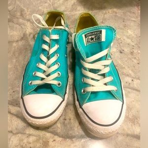 Converse All Star Turquoise Shoes